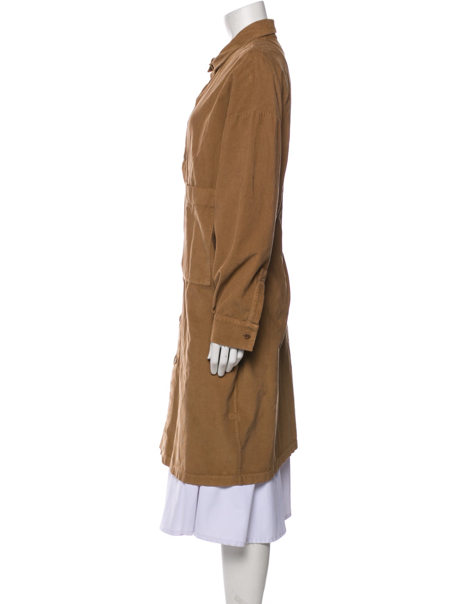 LABO.ART Corduroy Trench Coat