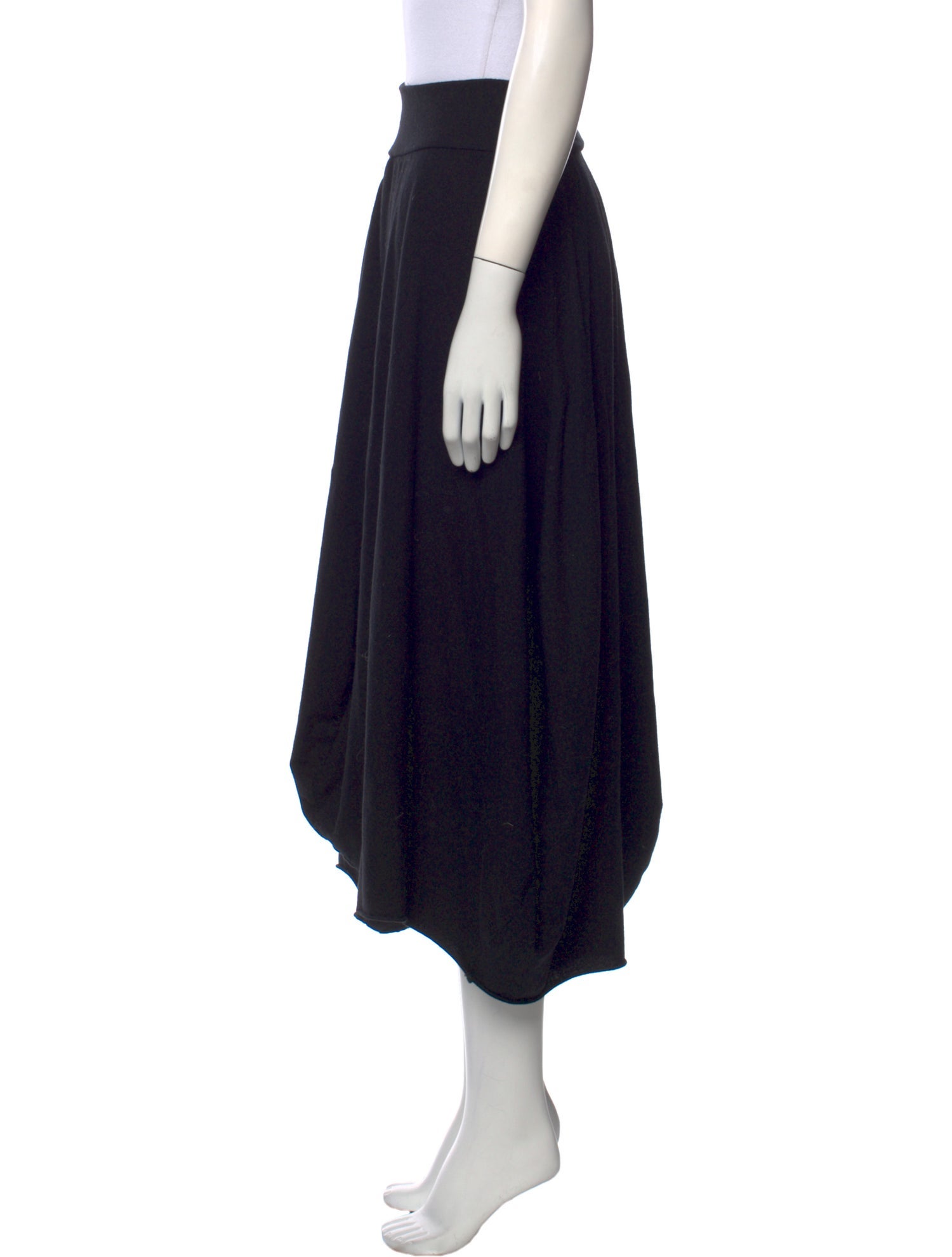 LABO.ART Wool Midi Length Skirt