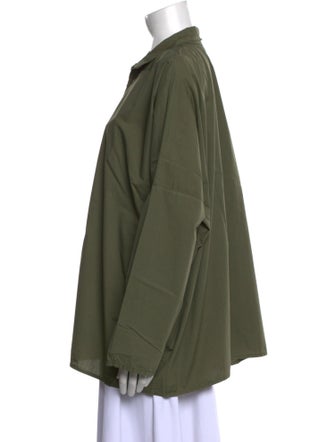 LABO.ART Long Sleeve Button-Up Top