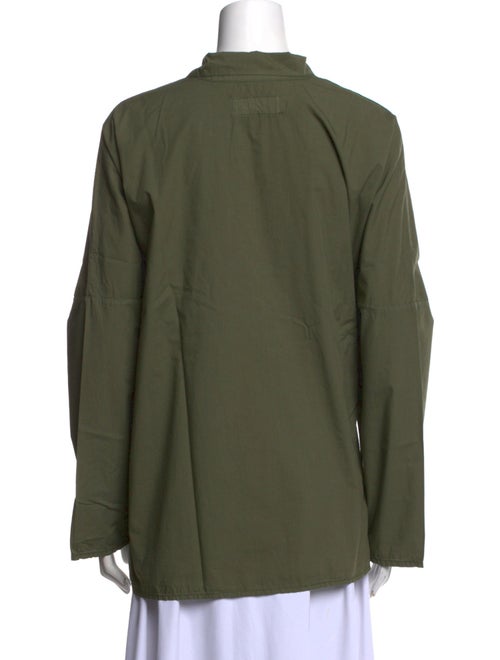 LABO.ART Long Sleeve Button-Up Top