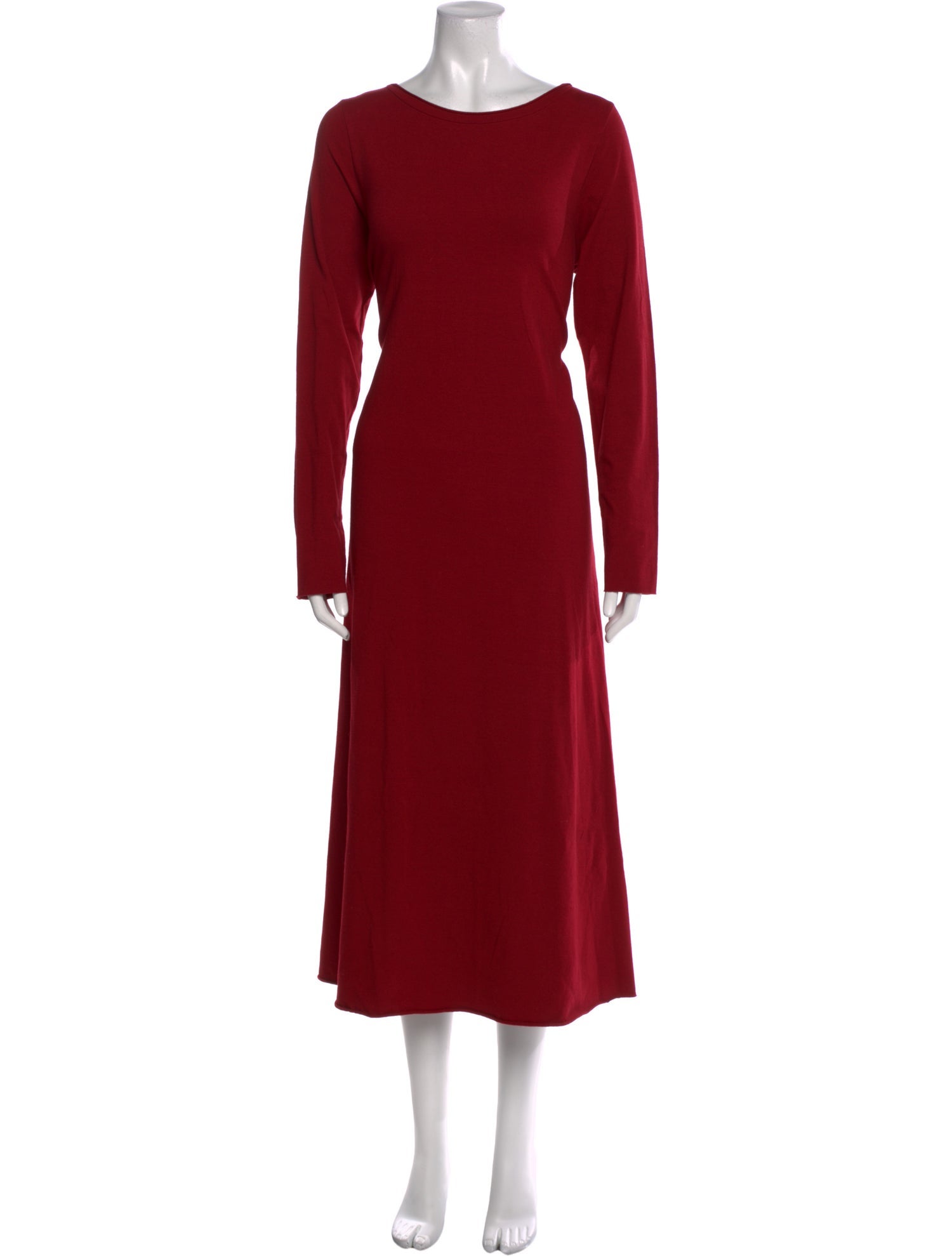 LABO.ART Scoop Neck Midi Length Dress