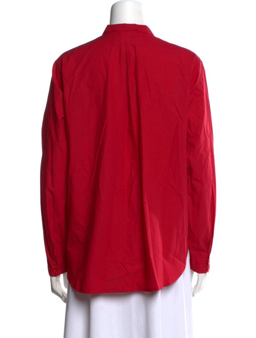 LABO.ART Long Sleeve Button-Up Top