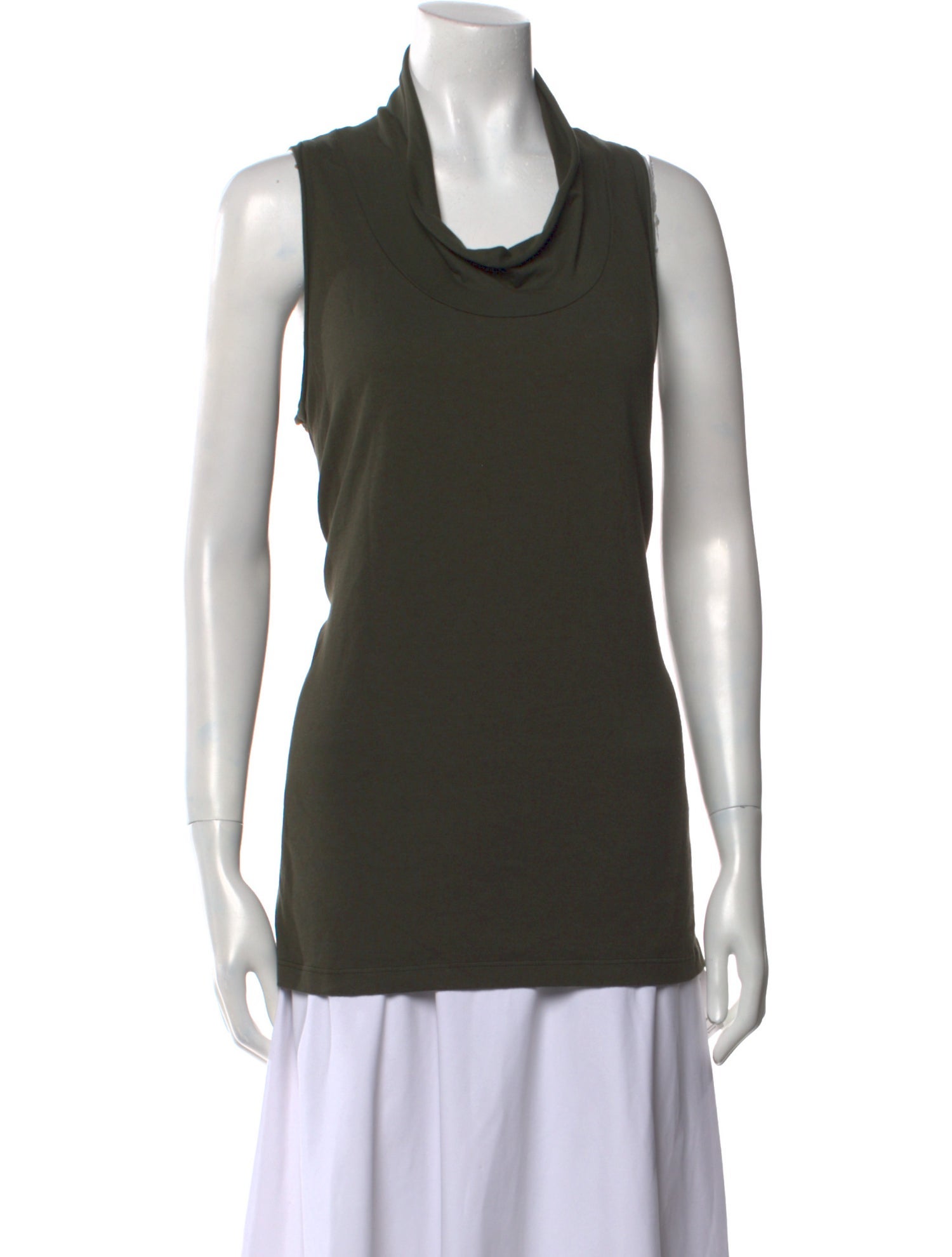 LABO.ART Cowl Neck Sleeveless Top