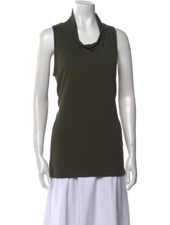 LABO.ART Cowl Neck Sleeveless Top