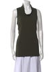 LABO.ART Cowl Neck Sleeveless Top