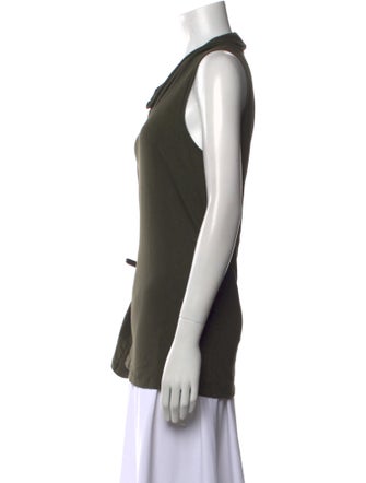 LABO.ART Cowl Neck Sleeveless Top