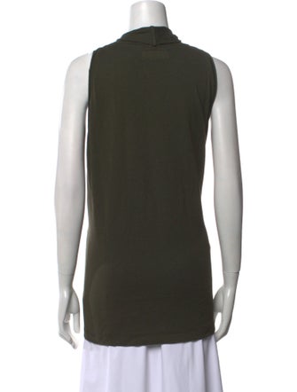 LABO.ART Cowl Neck Sleeveless Top