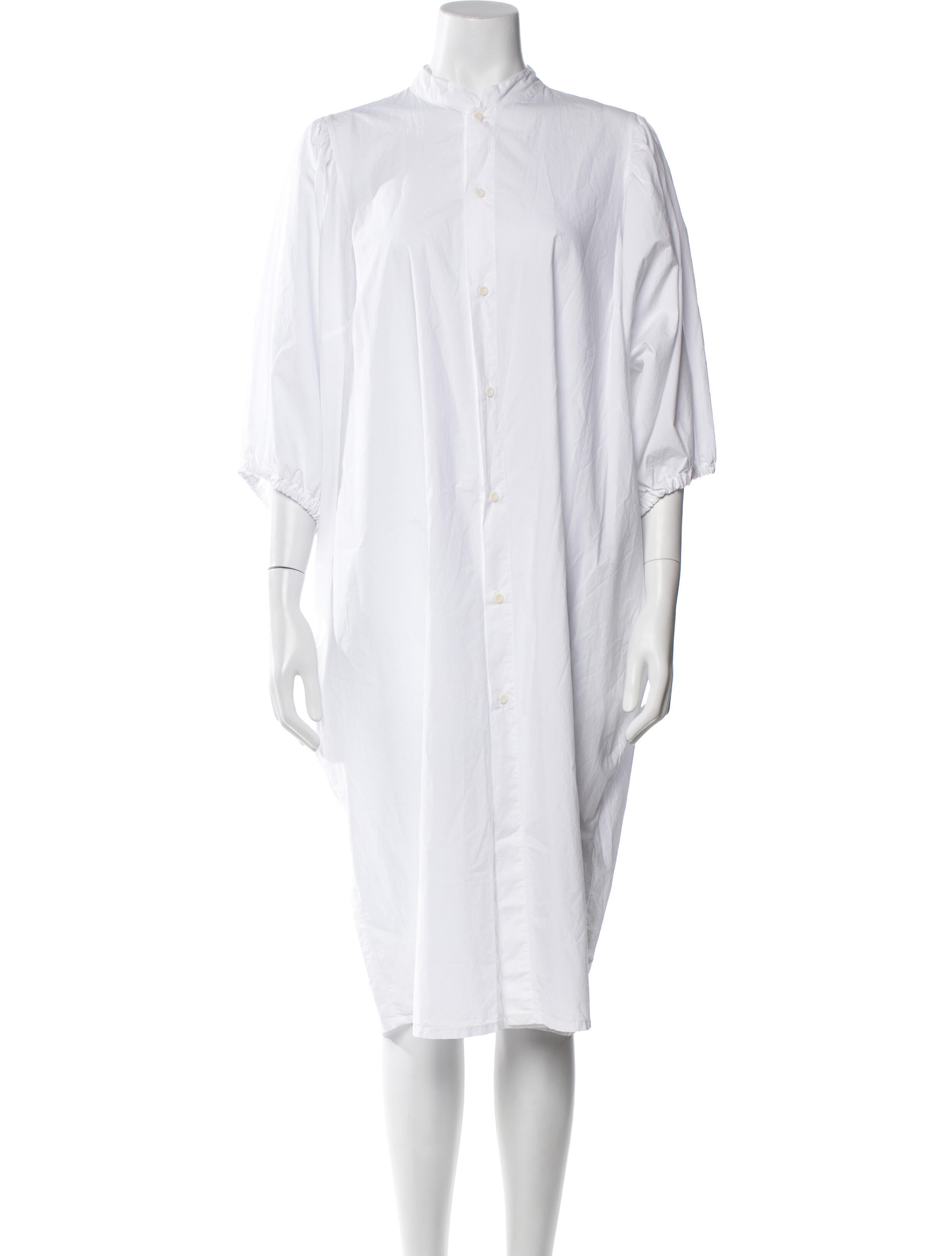 LABO.ART Mock Neck Midi Length Dress