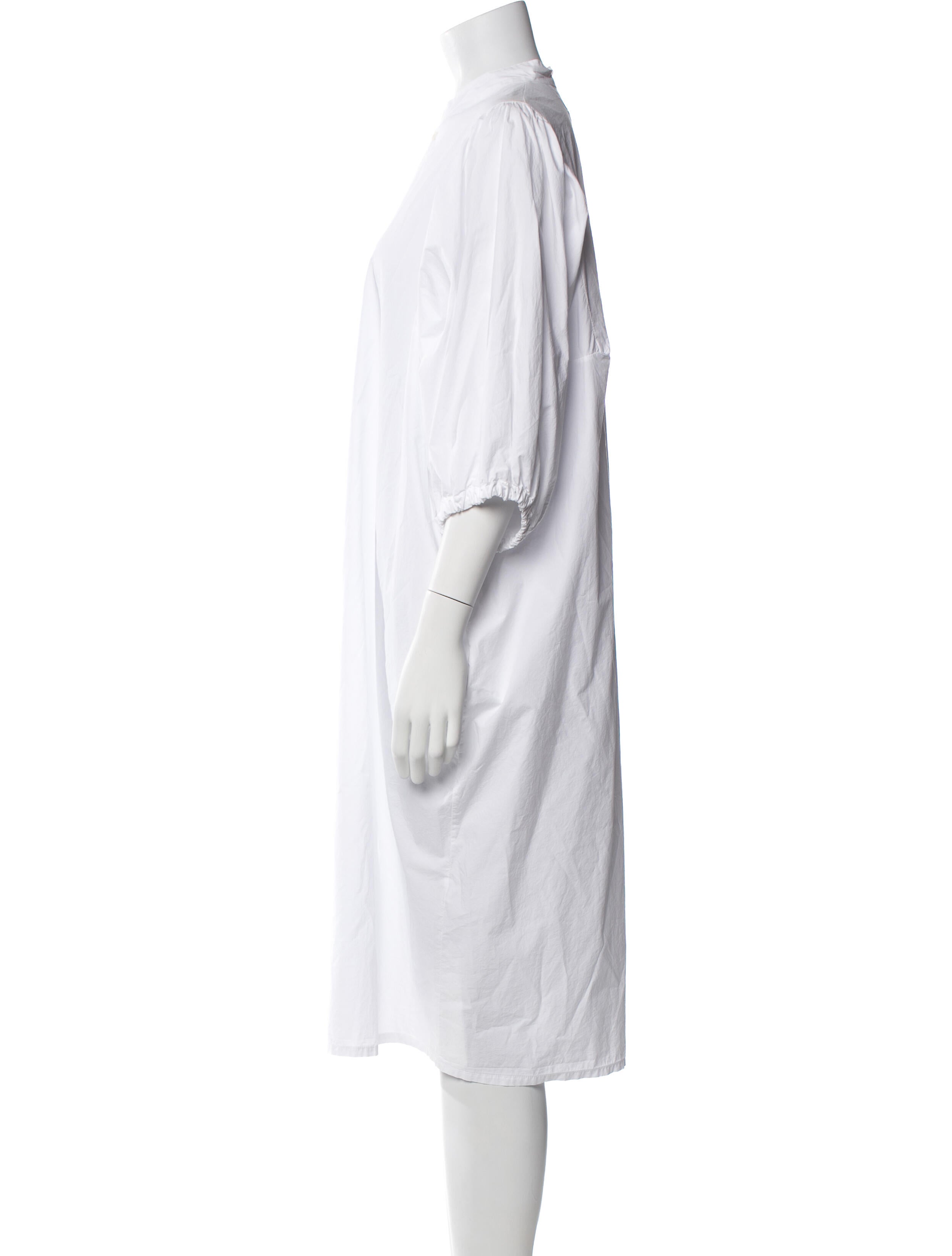 LABO.ART Mock Neck Midi Length Dress