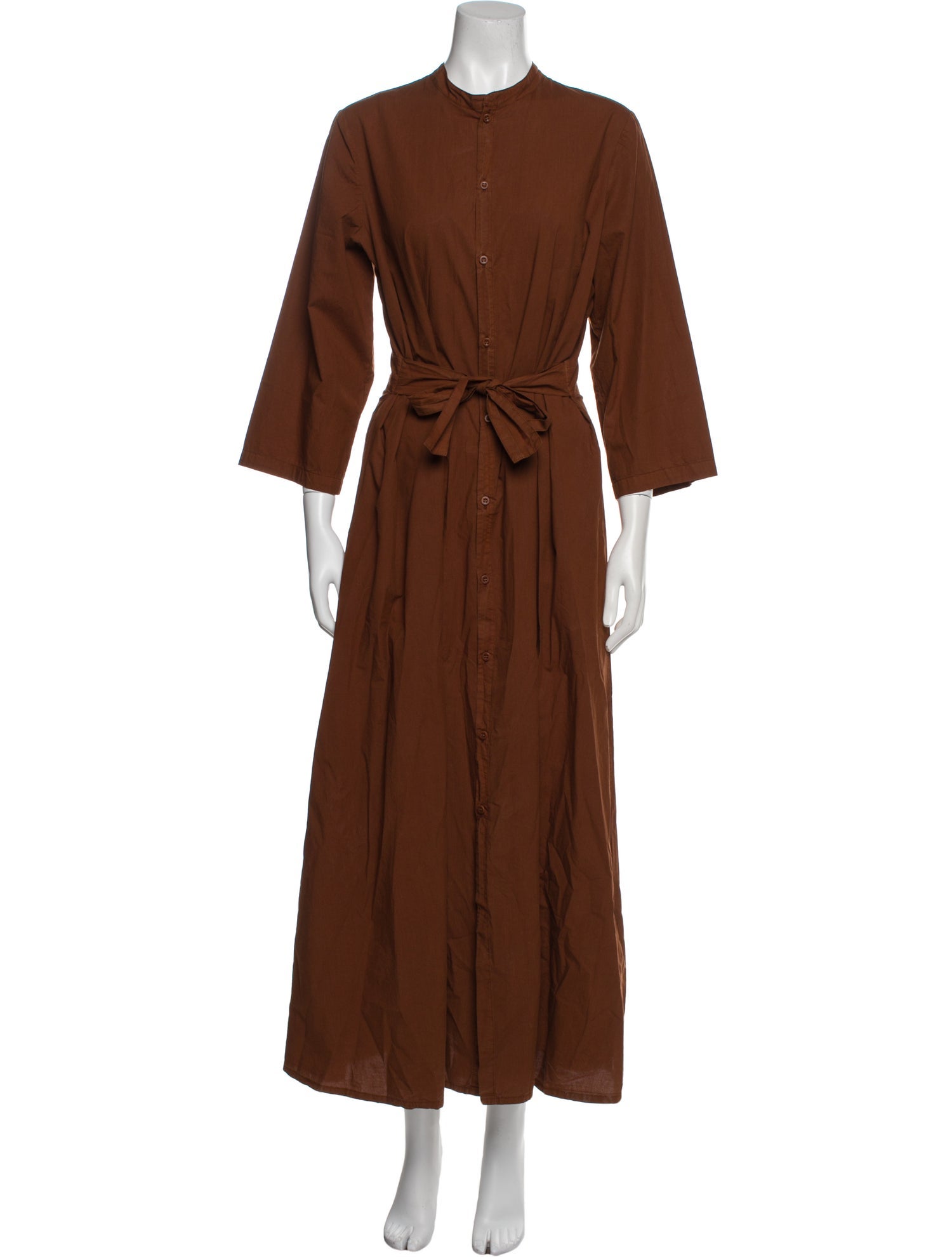 LABO.ART Crew Neck Long Dress