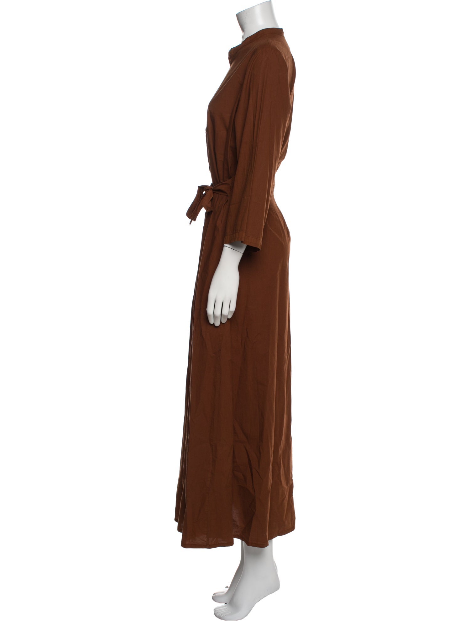 LABO.ART Crew Neck Long Dress