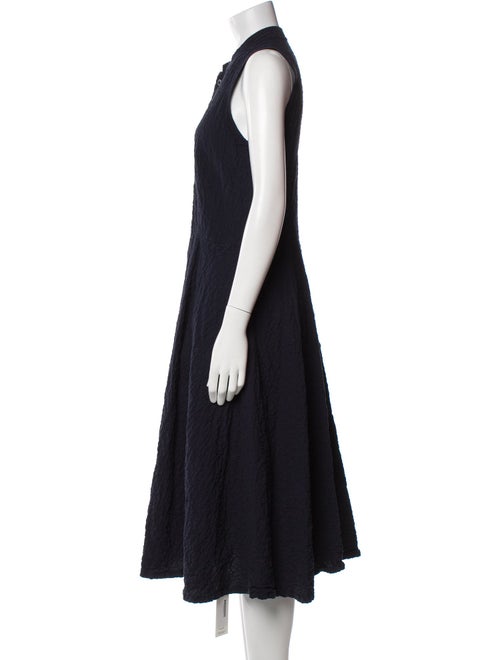 LABO.ART Mock Neck Midi Length Dress