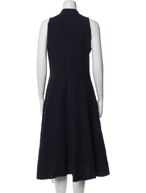 LABO.ART Mock Neck Midi Length Dress