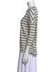 LABO.ART Striped Scoop Neck Top