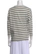 LABO.ART Striped Scoop Neck Top