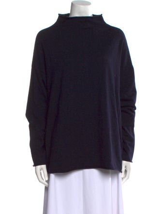 LABO.ART Wool Mock Neck Sweatshirt