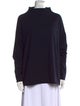 LABO.ART Wool Mock Neck Sweatshirt