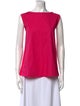 LABO.ART Bateau Neckline Sleeveless Top