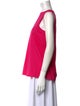 LABO.ART Bateau Neckline Sleeveless Top