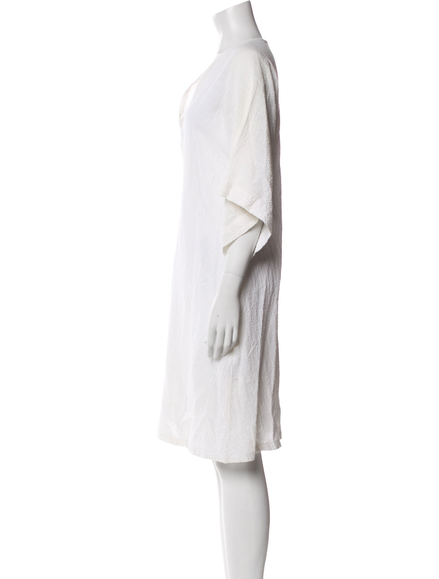 LABO.ART V-Neck Midi Length Dress