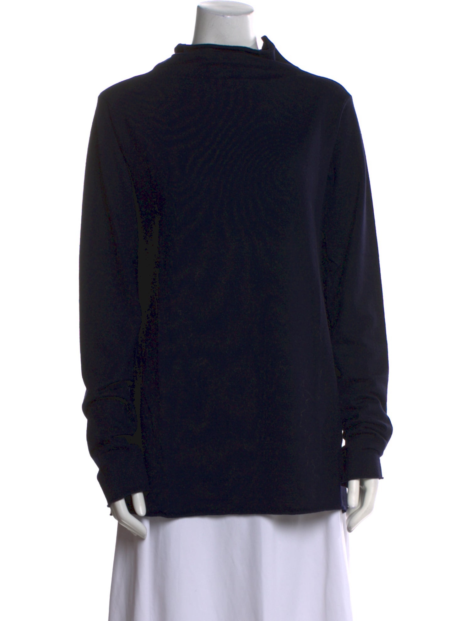 LABO.ART Wool Mock Neck Sweatshirt