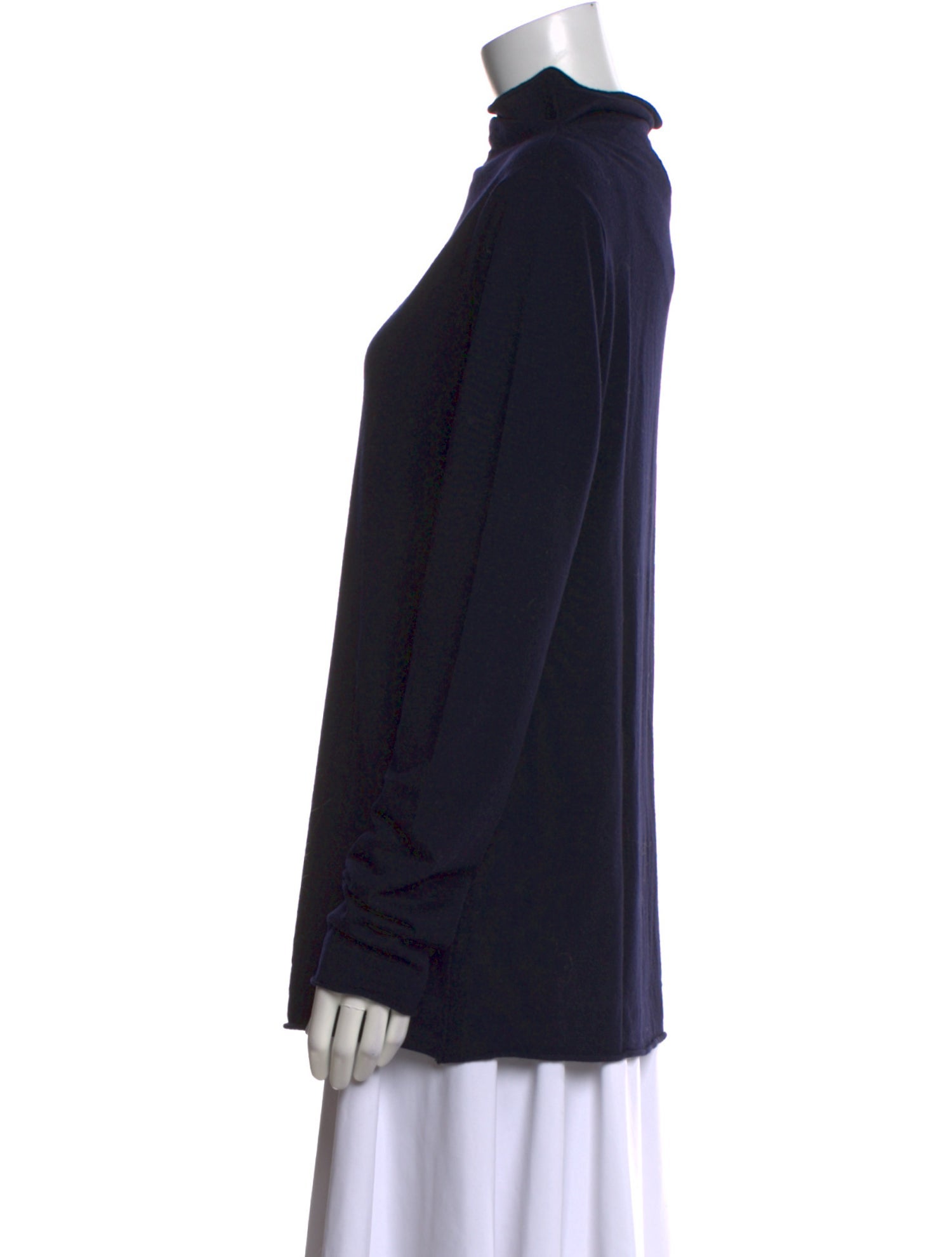 LABO.ART Wool Mock Neck Sweatshirt