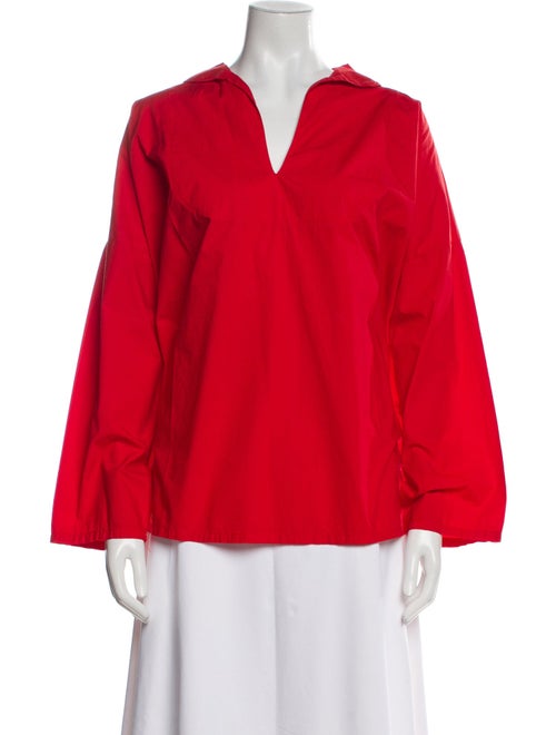 LABO.ART V-Neck Long Sleeve Blouse