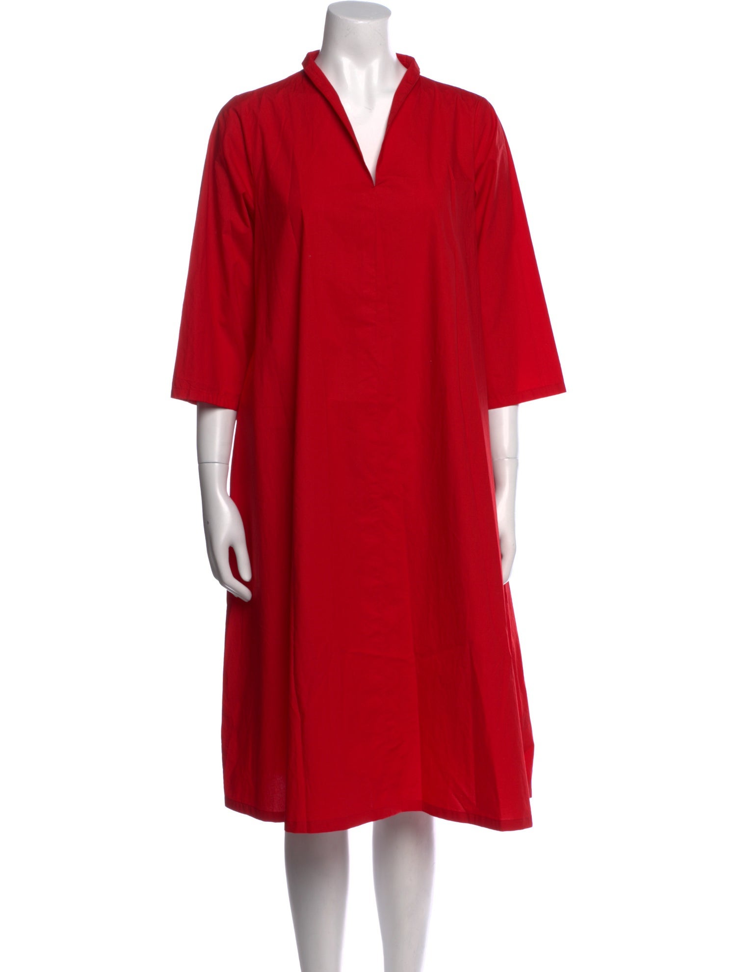 LABO.ART V-Neck Midi Length Dress