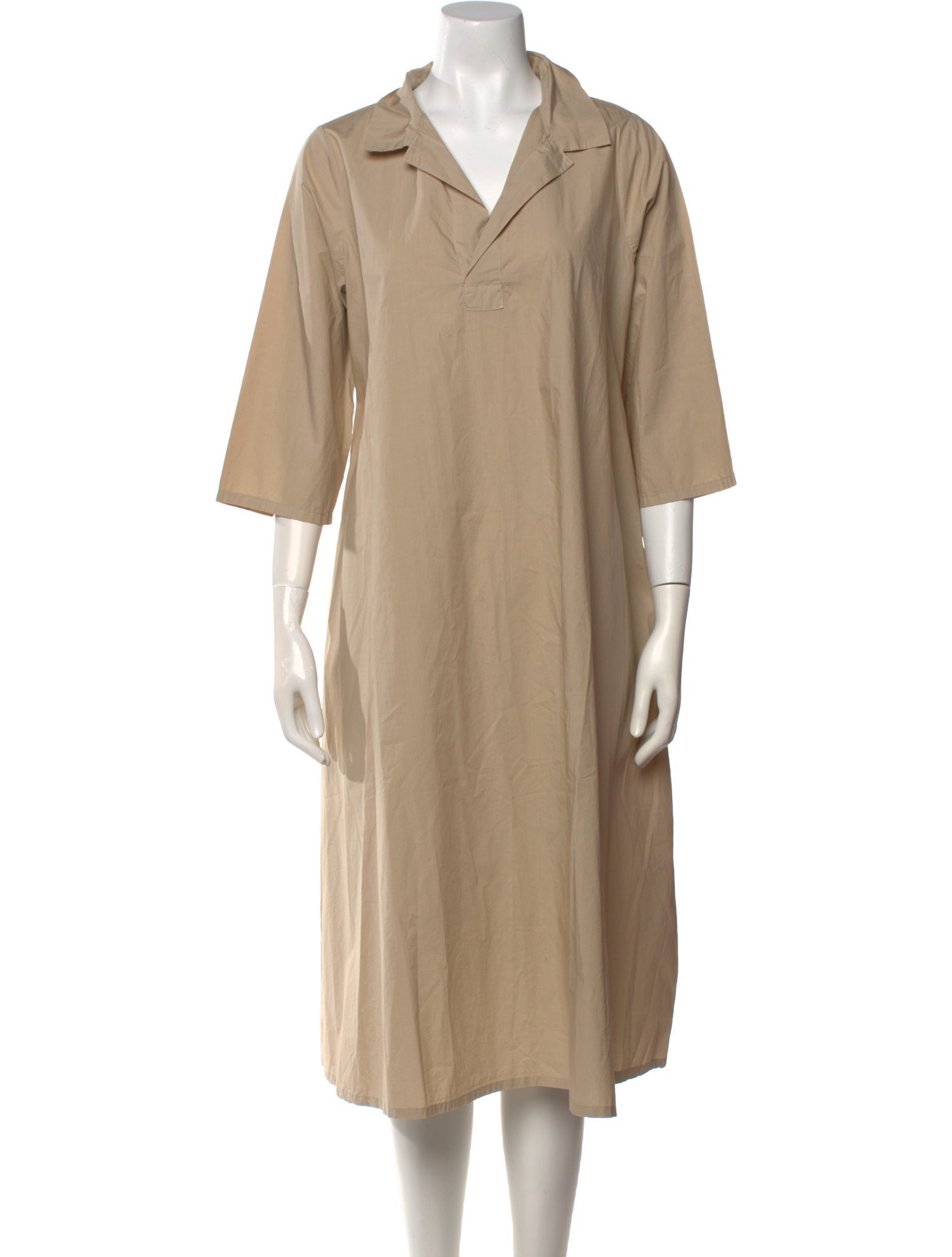 LABO.ART V-Neck Midi Length Dress w/ Tags