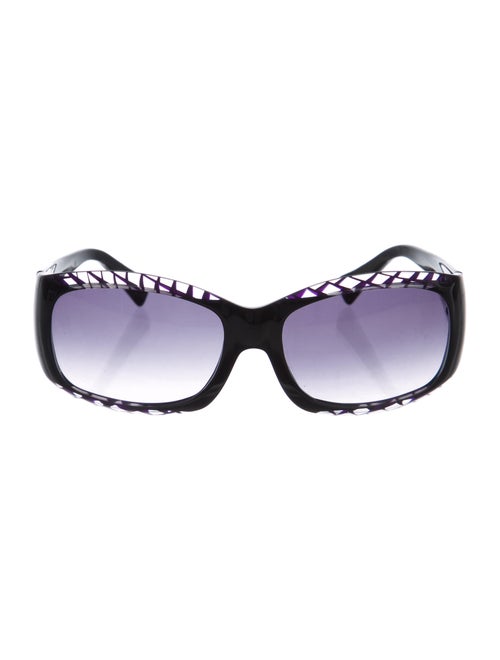 Alain Mikli Square Tinted Sunglasses Black
