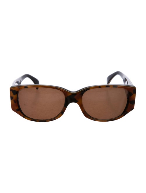 Alain Mikli Square Tinted Sunglasses Orange