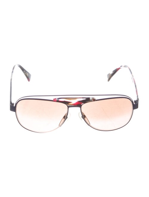 Alain Mikli Aviator Gradient Sunglasses Blue