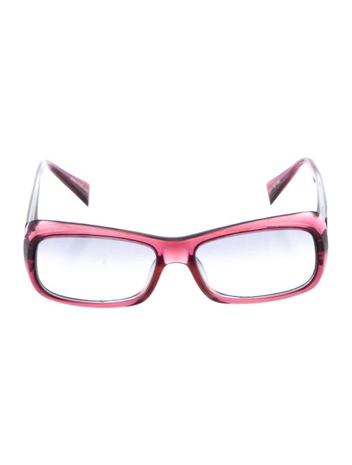 Alain Mikli Square Tinted Sunglasses Purple