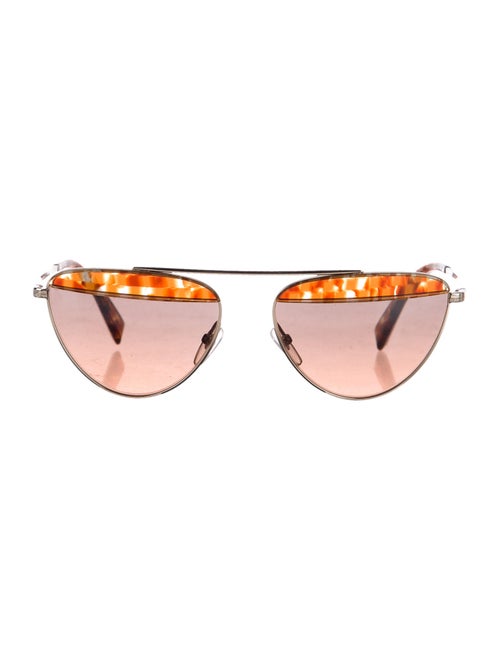 Alain Mikli Janisse Gradient Sunglasses Gold