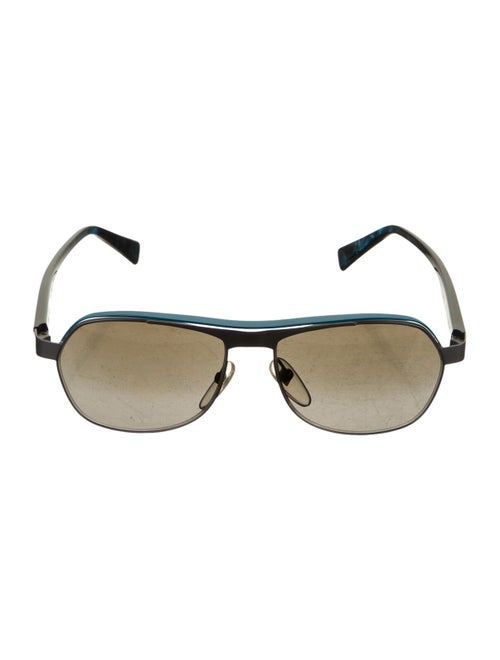 Alain Mikli Tinted Aviator Sunglasses Blue