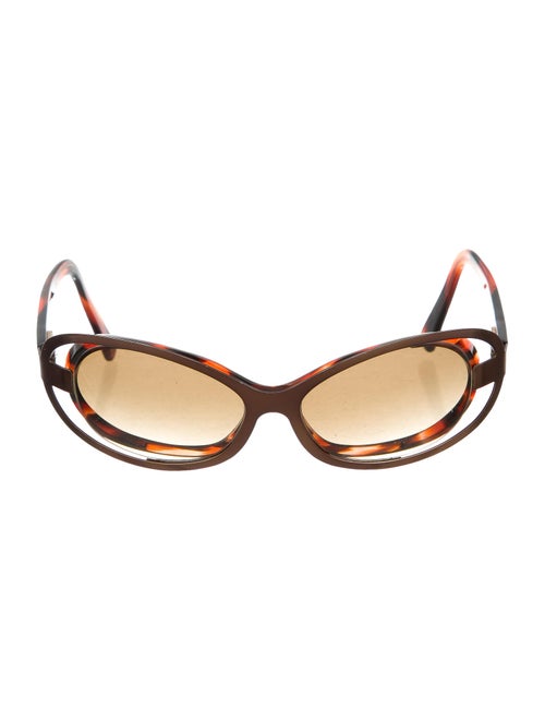Alain Mikli Gradient Round Sunglasses