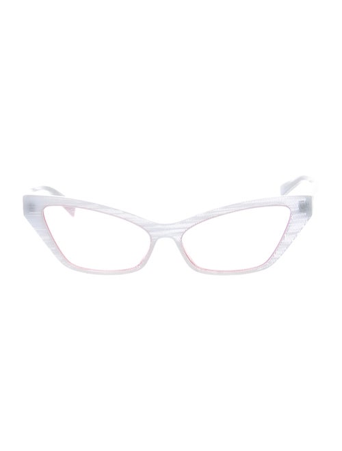 Alain Mikli Cat-Eye Tinted Sunglasses blue