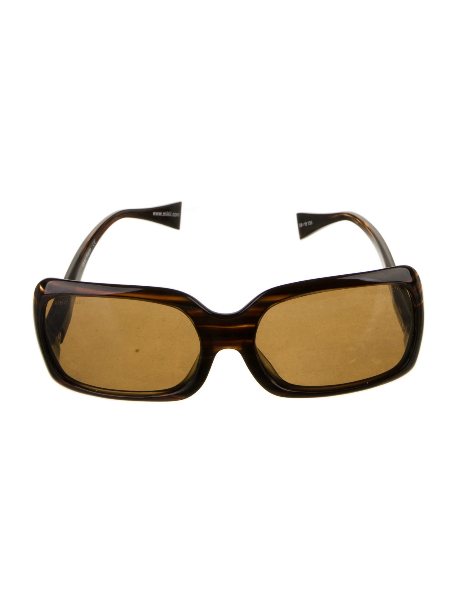 Alain Mikli Square Tinted Sunglasses