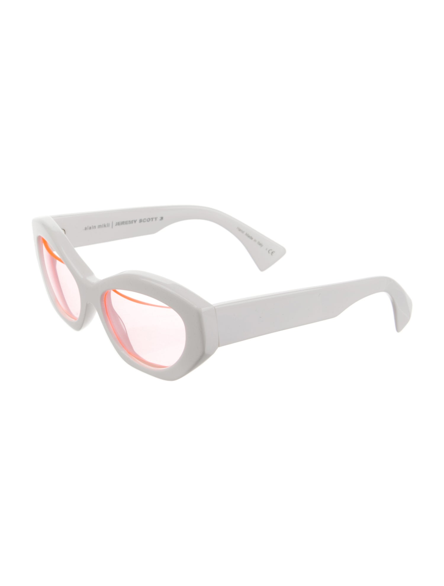 Alain Mikli Cat-Eye Clear Sunglasses