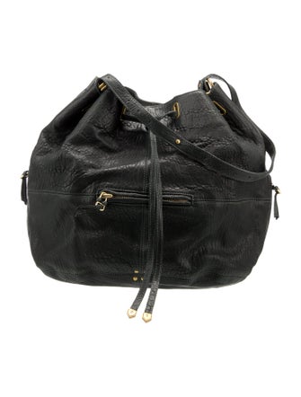 Alain Mikli Leather Messenger Bag