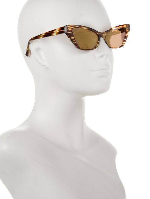 Alain Mikli Cat-Eye Tinted Sunglasses