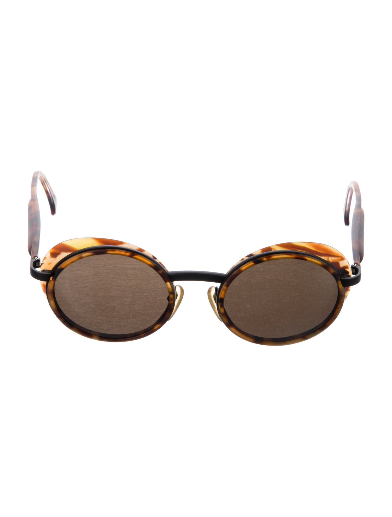 Alain Mikli Round Tinted Sunglasses