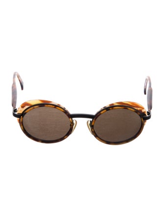 Alain Mikli Round Tinted Sunglasses