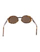 Alain Mikli Round Tinted Sunglasses