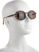 Alain Mikli Round Tinted Sunglasses