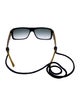 Alain Mikli Square Gradient Sunglasses
