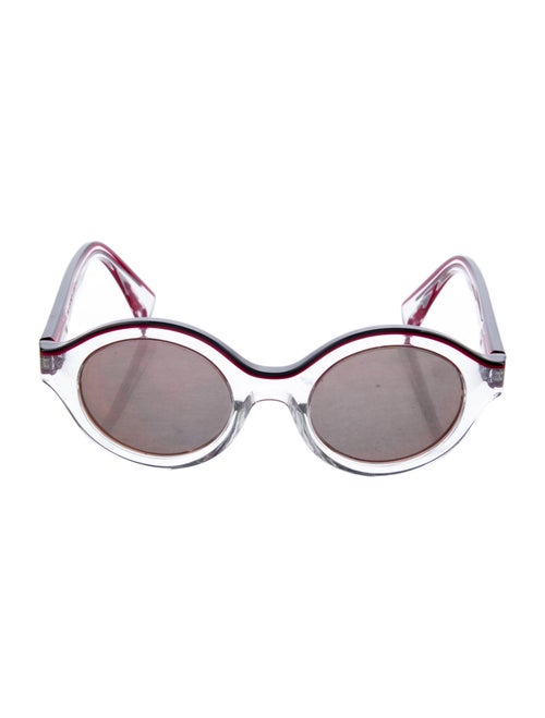 Alain Mikli Round Tinted Sunglasses