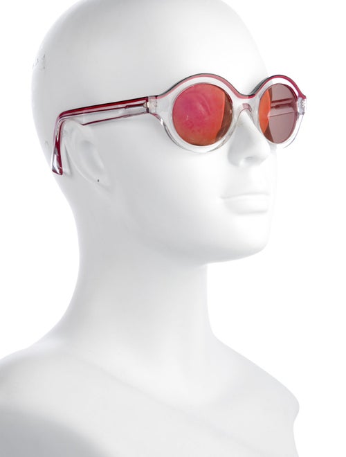 Alain Mikli Round Tinted Sunglasses