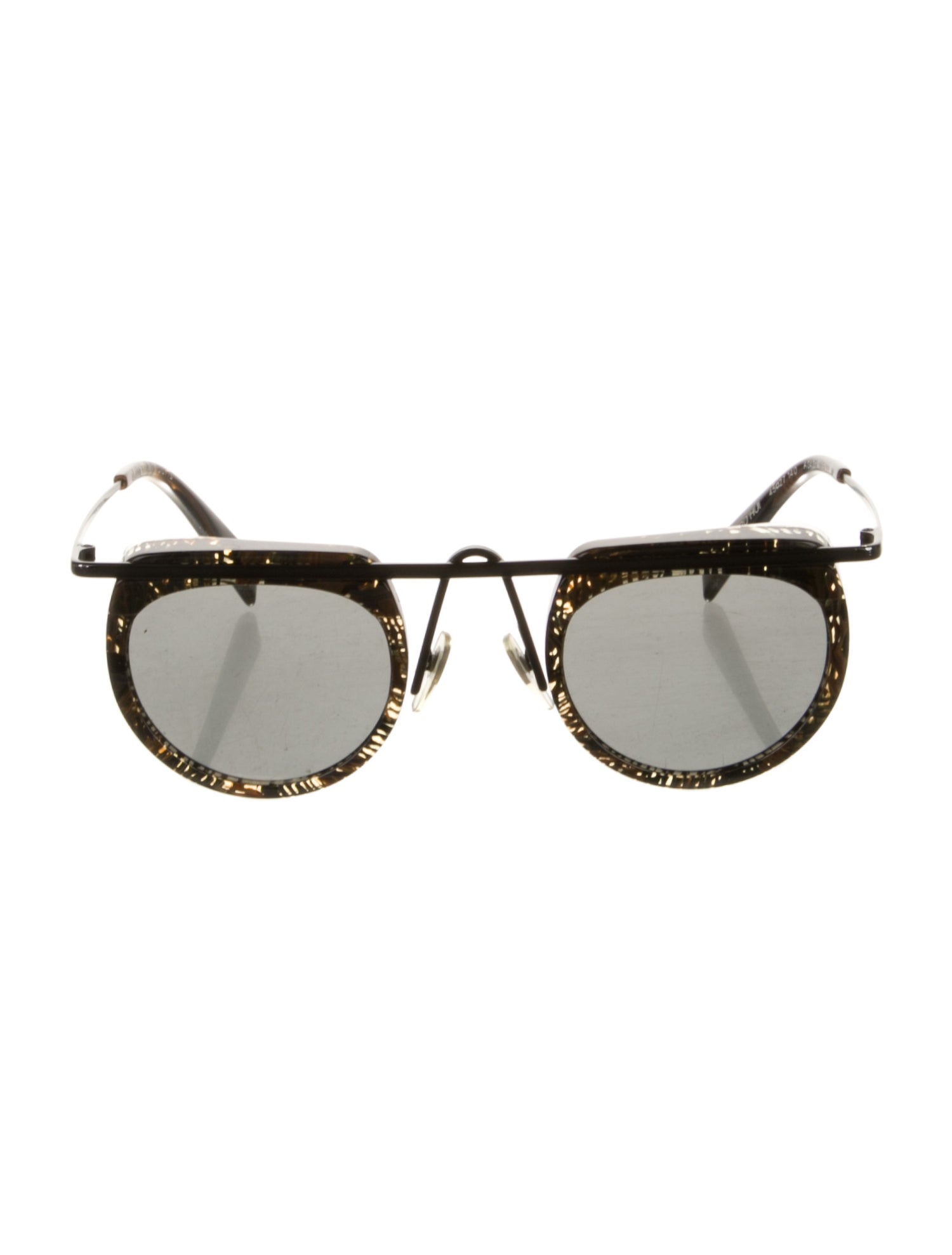 Alain Mikli Round Tinted Sunglasses