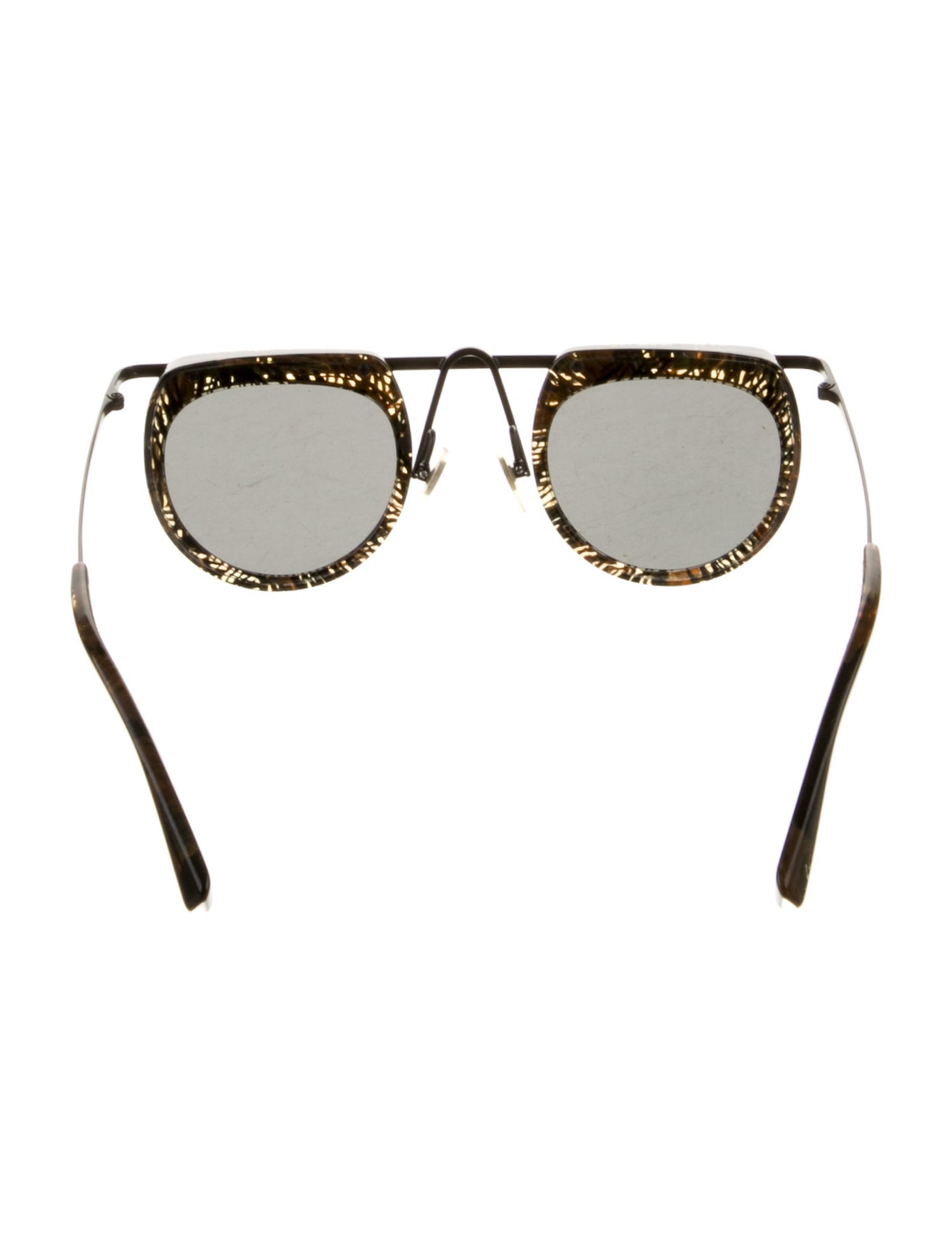 Alain Mikli Round Tinted Sunglasses